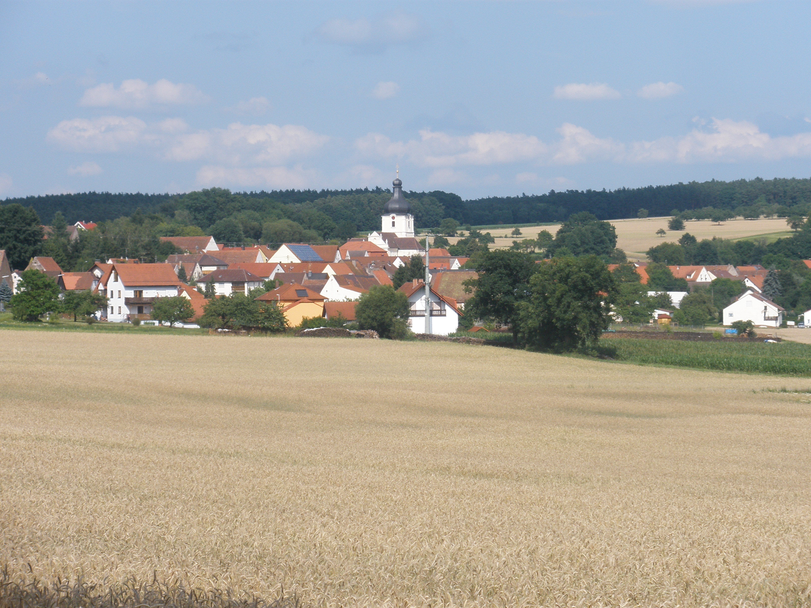 Blick auf Aisch